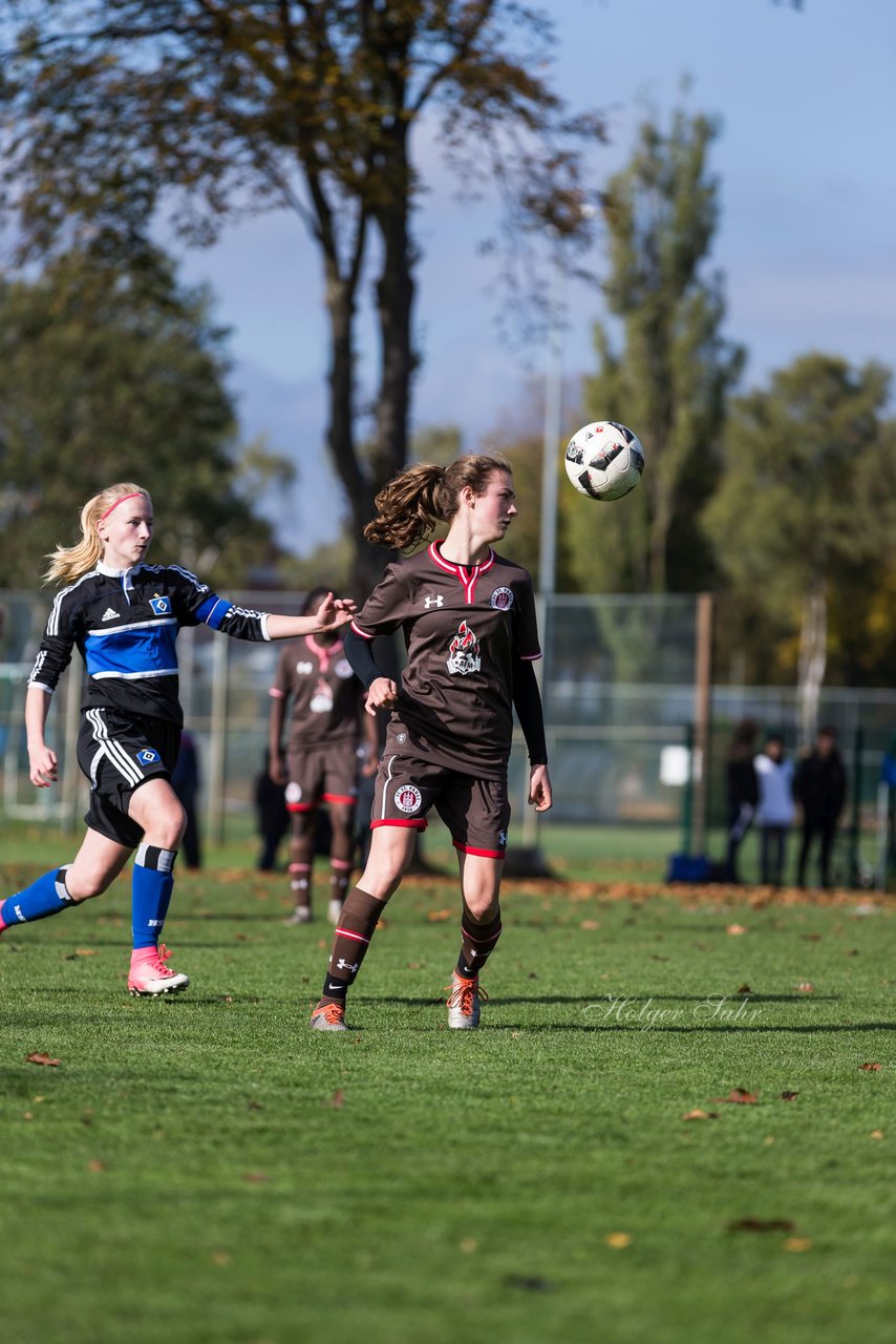 Bild 336 - B-Juniorinnen Hamburger SV - FC St.Pauli : Ergebnis: 1:2